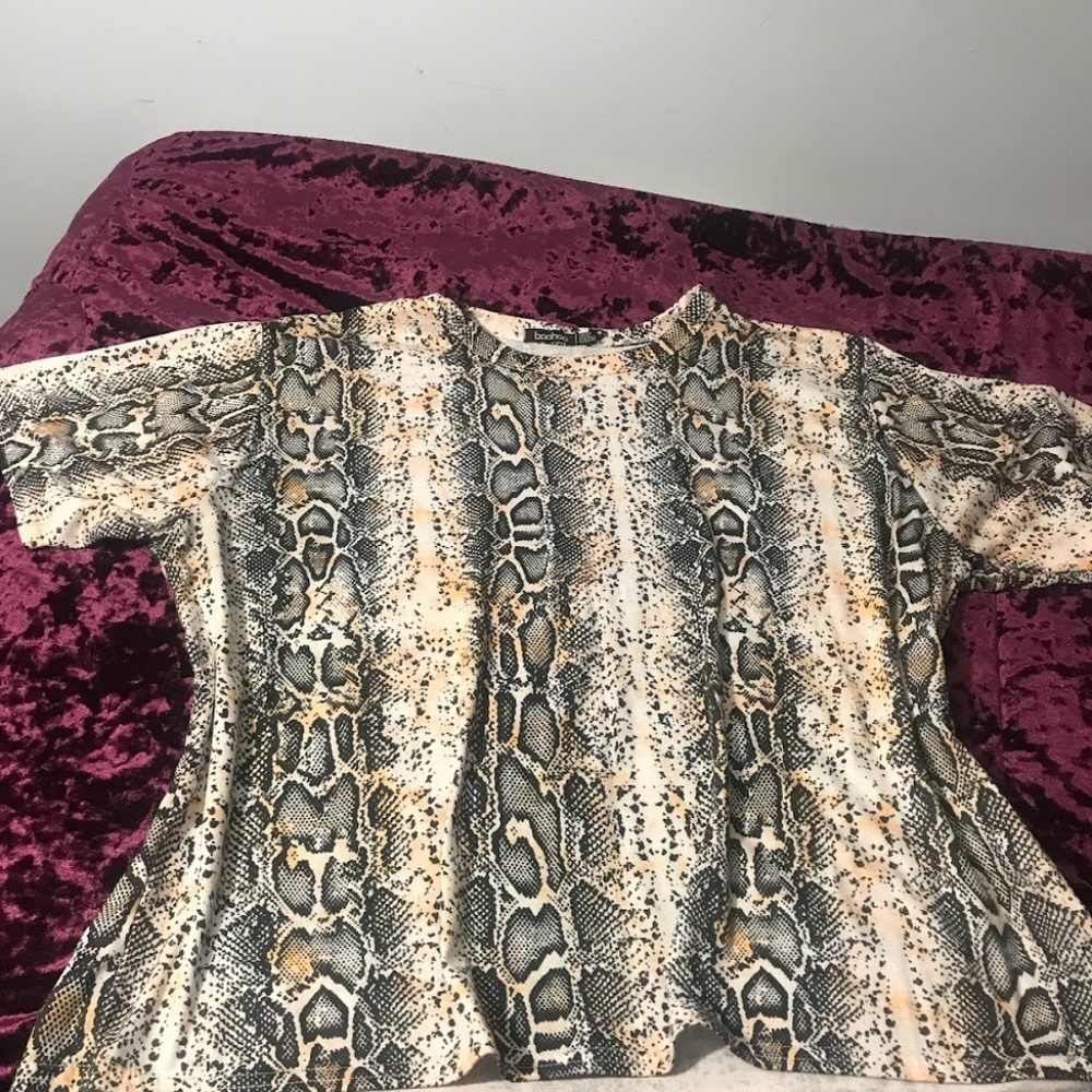 Snakeskin t-shirt